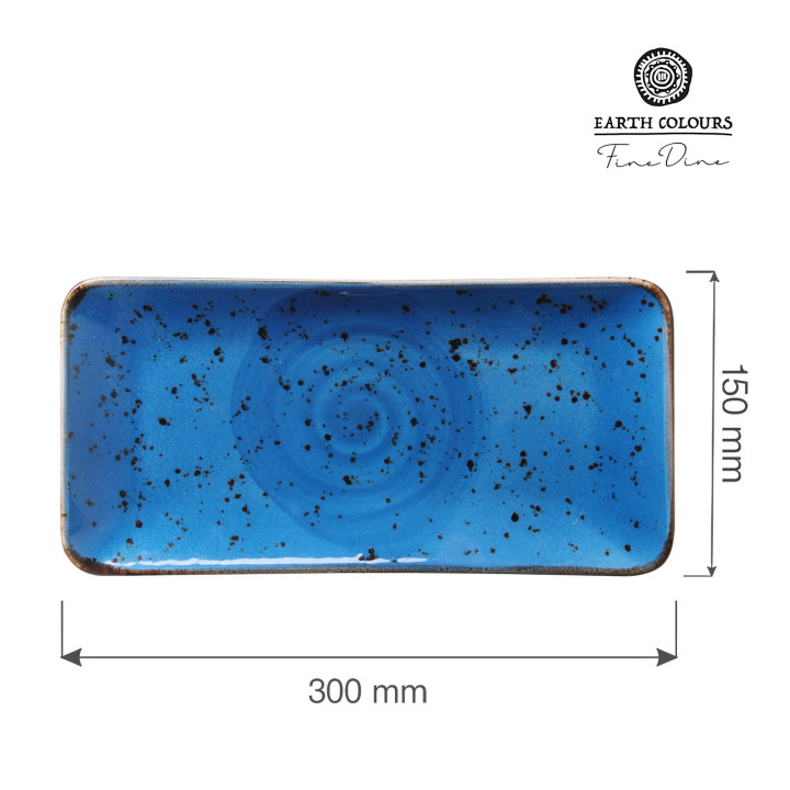 Talerz prostokątny Iris, 300x150 mm