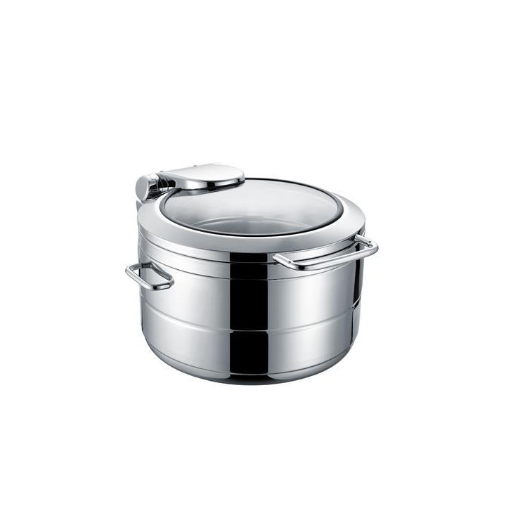 Głęboki podgrzewacz indukcyjny ze szklaną pokrywą Excellent, 11l