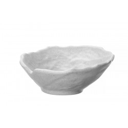 Miska skośna Rock, szara, 232x225x(h)95mm