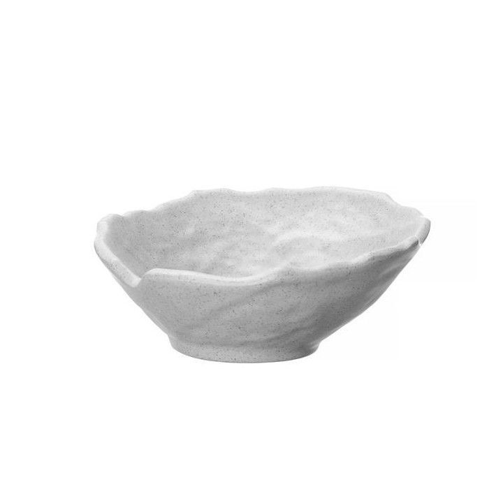 Miska skośna Rock, szara, 232x225x(h)95mm