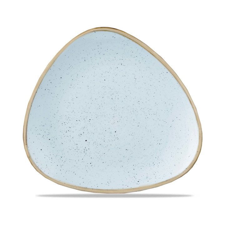Talerz trójkątny Stonecast Duck Egg Blue 311 mm