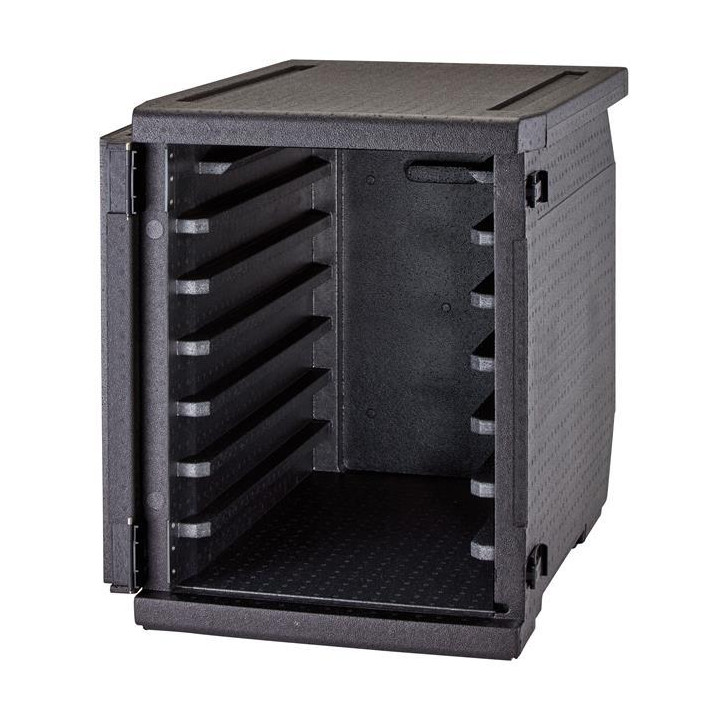 Pojemnik termoizolacyjny CAM GOBOX ładowany od przodu, na tace 600x400 mm, z 6 wbudowanymi prowadnicami, 126 l, o wym.770x540x6