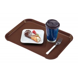 Taca z polipropylenu Fast Food brązowa 355x457 mm, Cambro