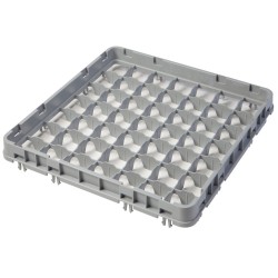 Nadstawka do koszy Half Drop 500x500 mm szara, model E2, 49 przegródek, Cambro