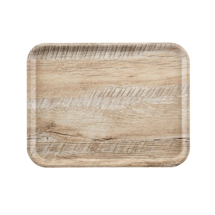 Taca do serwowania Capri jasne drewno 330x430 mm, Cambro