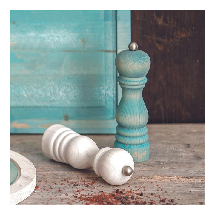 Młynek do soli Vintage niebieski, 190mm