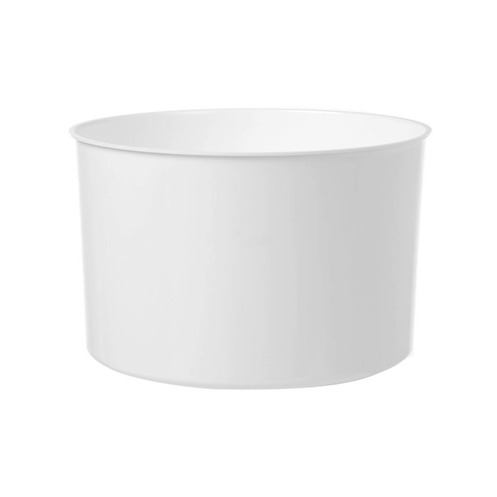 Pojemnik do lodu biały - podwójne ścianki 10 l, ø292x(H)220mm, Bar Up