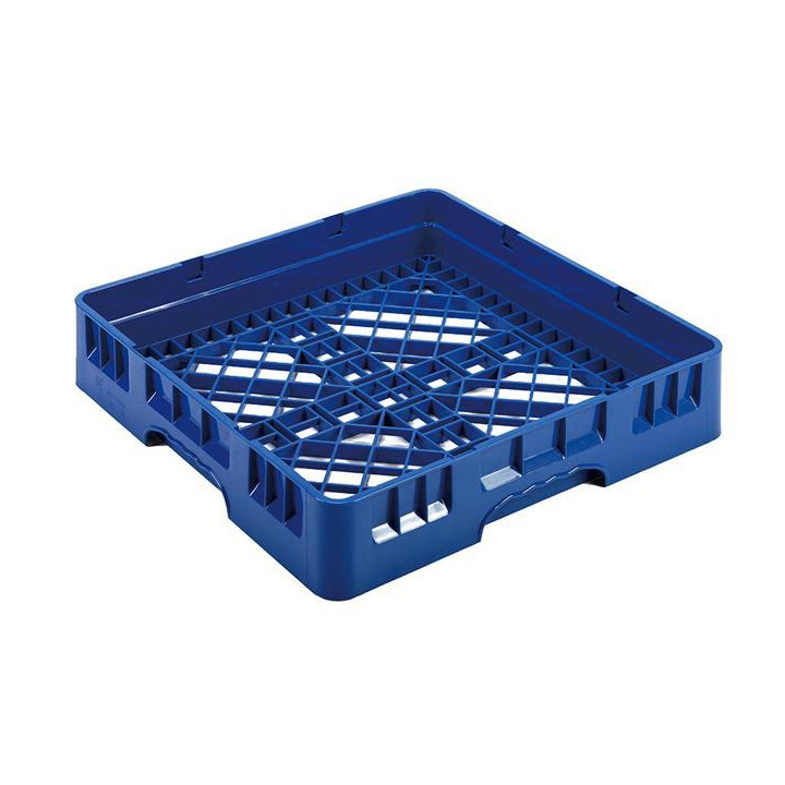 Kosz podstawowy do szkła Amerbox maks. wys. szkła: 70 mm, niebieski