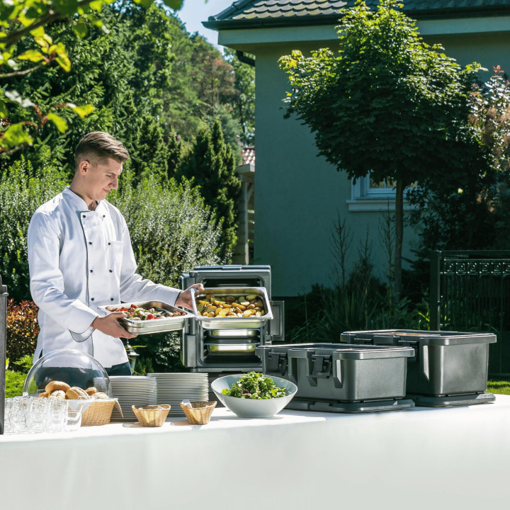 Termos ładowany od góry Amerbox GN 1/1 - 200 mm