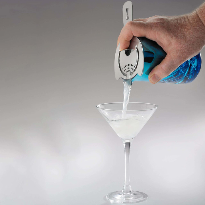 Szklanica barmańska 500 ml, niebieska, Barfly