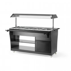 Bufet sałatkowy chłodniczy, Arktic, GN 1/1, 1490x765x(H)1370mm