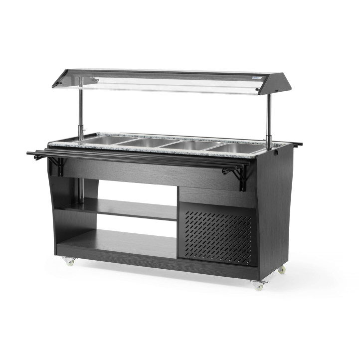 Bufet sałatkowy chłodniczy, Arktic, GN 1/1, 1490x765x(H)1370mm