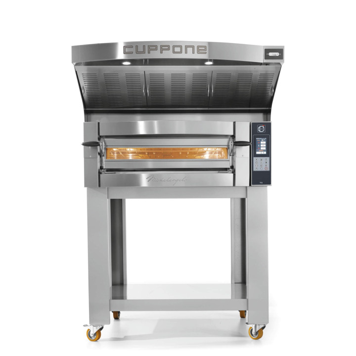 Piec do pizzy elektryczny Cuppone Michelangelo | jednokomorowy | panel dotykowy | 4x35 | ML435/1 TS