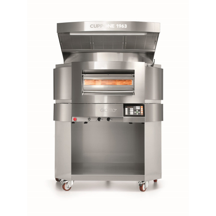 Piec do pizzy elektryczny obrotowy Cuppone Giotto | rotacyjny | jednokomorowy | 8x30 | GT110/1TS