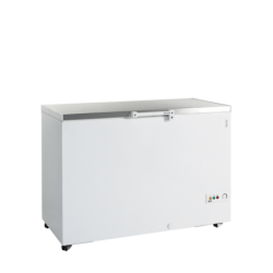 Zamrażarka skrzyniowa na lody 385L pokrywa nierdzewna FR405S SL