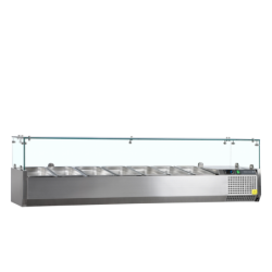 Witryna chłodnicza nadstawa 7*GN1/3 VK38-160