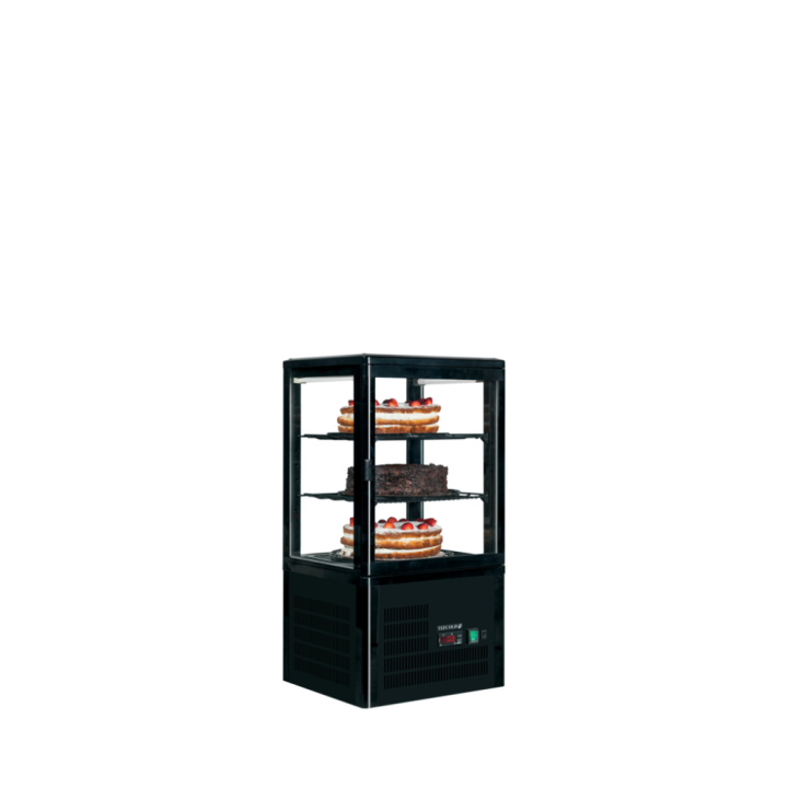 Nablatowa chłodnicza witryna ekspozycyjna 60L UPD60-BLACK