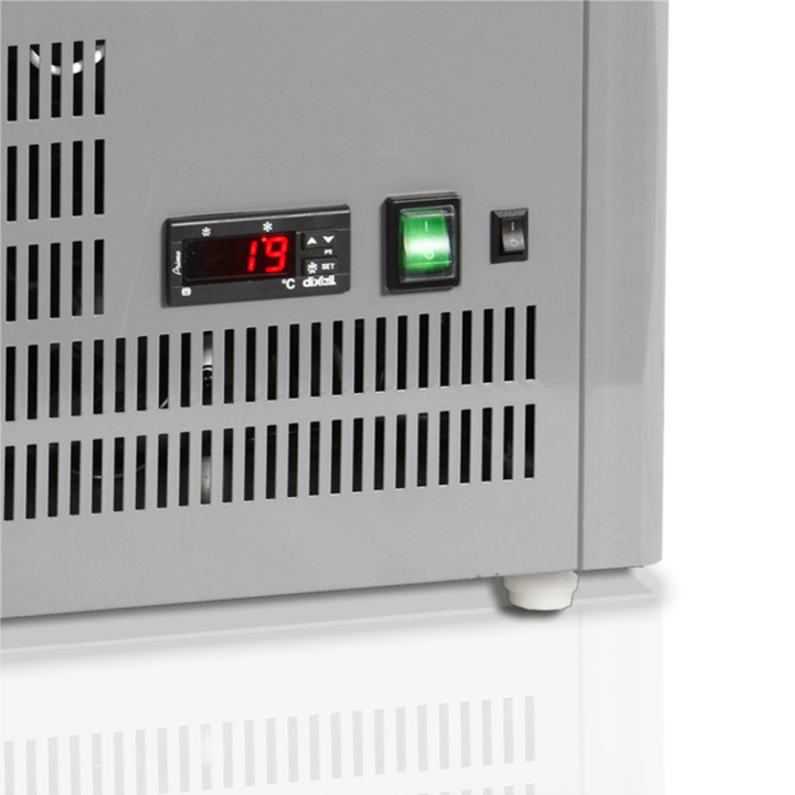 Nablatowa chłodnicza witryna ekspozycyjna 60L UPD60-GREY