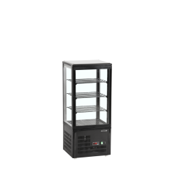 Nablatowa chłodnicza witryna ekspozycyjna 80L UPD80-BLACK