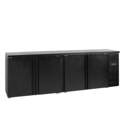 Chłodziarka barowa 630L drzwi pełne CBC410