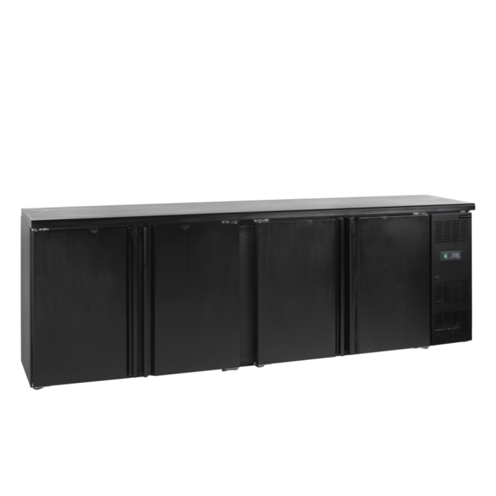 Chłodziarka barowa 630L drzwi pełne CBC410