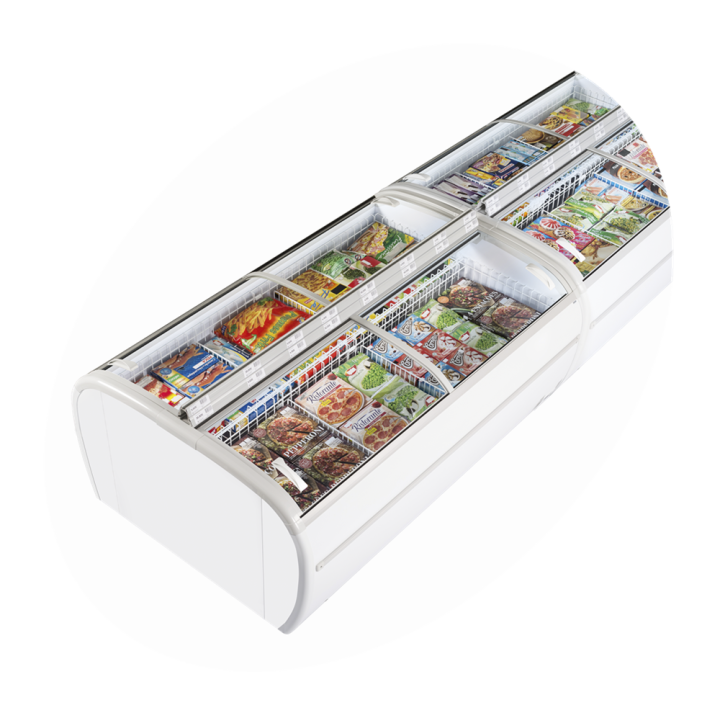 Zamrażarka supermarketowa TWIN 220-F