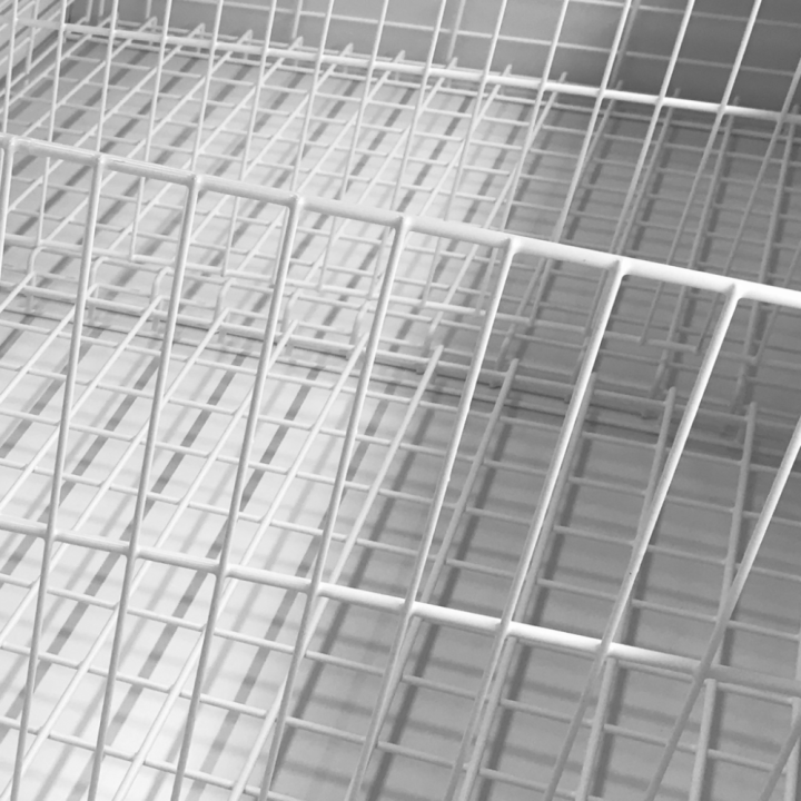 Antracytowa chłodziarka/zamrażarka supermarketowa SHALLOW HEAD A-CF