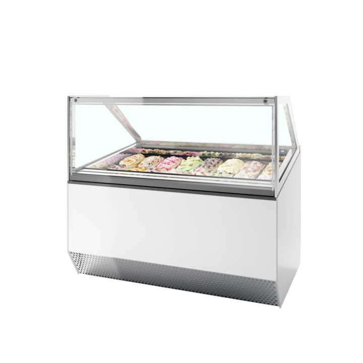 Wentylowana chłodziarka ekspozycyjna na lody gałkowe MILLENNIUM ST16