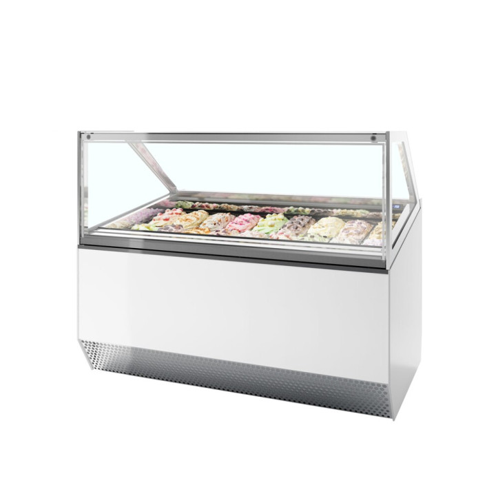 Wentylowana chłodziarka ekspozycyjna na lody gałkowe MILLENNIUM ST18