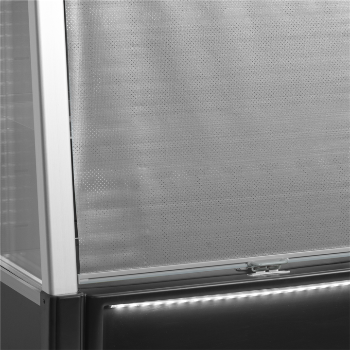 Regał chłodniczy niski otwarty przód 289L ODC90 BLACK