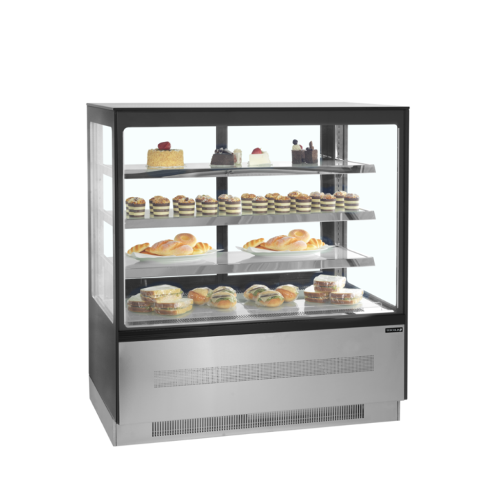 Chłodnicza witryna ekspozycyjna 390L LPD903F/BLACK