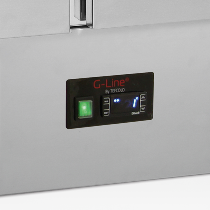 Stół chłodniczy sałatkowy GN1/1 z nadstawką GSS20