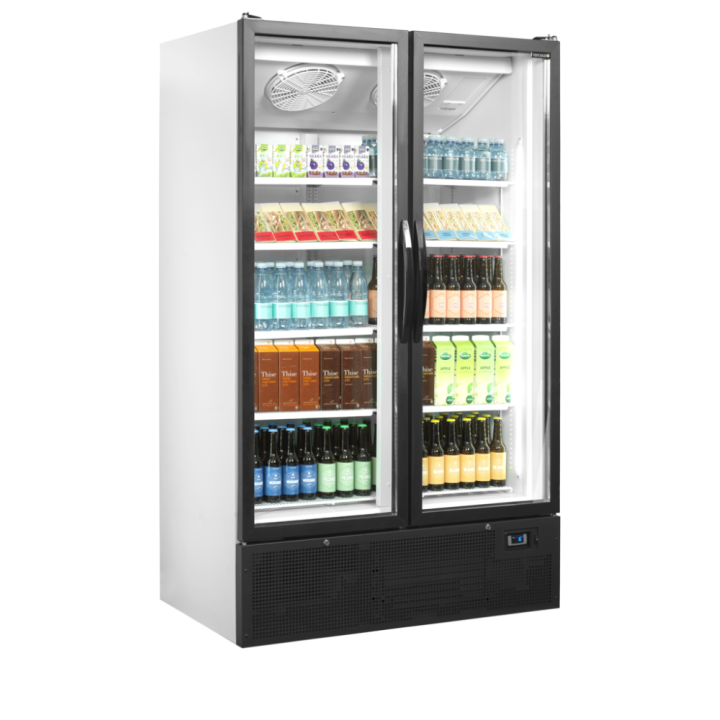 Chłodziarka ekspozycyjna szafa chłodnicza 2-drzwiowa 936L FS1202H