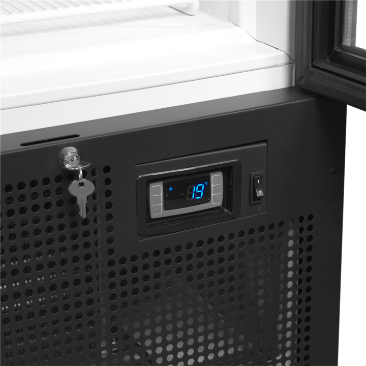 Chłodziarka ekspozycyjna szafa chłodnicza 2-drzwiowa 936L FS1202H