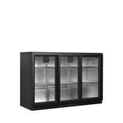 Chłodziarka barowa 311L drzwi suwane BA30S-3