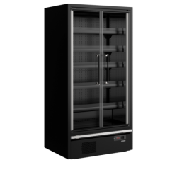 Supermarketowy regał chłodniczy 1083L Galaxy+ GP10FGD Black