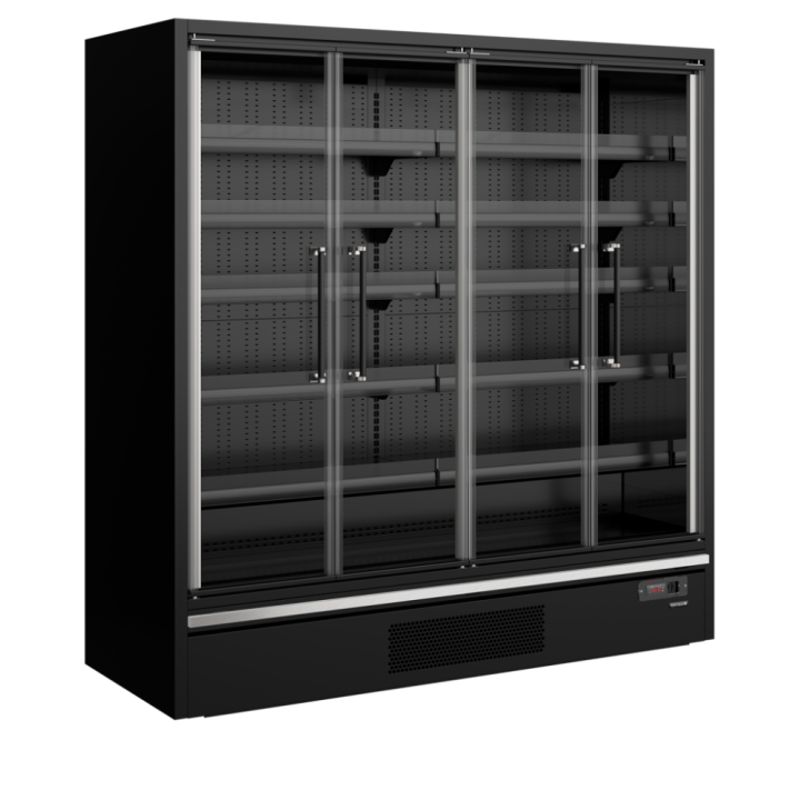 Supermarketowy regał chłodniczy 2165L Galaxy+ GP20FGD Black