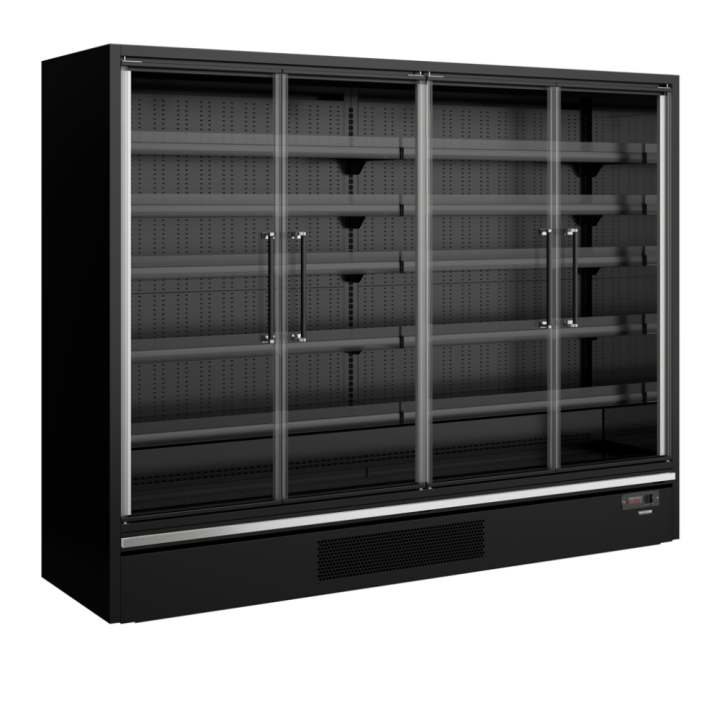 Supermarketowy regał chłodniczy 2887L Galaxy+ GP26FGD Black