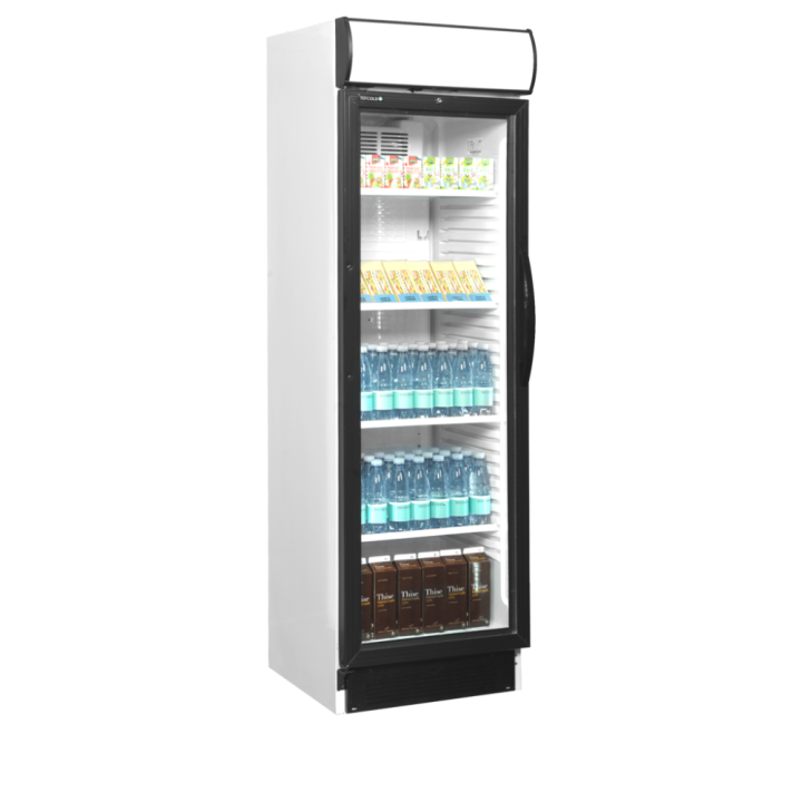 Chłodziarka na butelki, zawiasy z lewej strony 358L CEV425CP 2 LED L/H