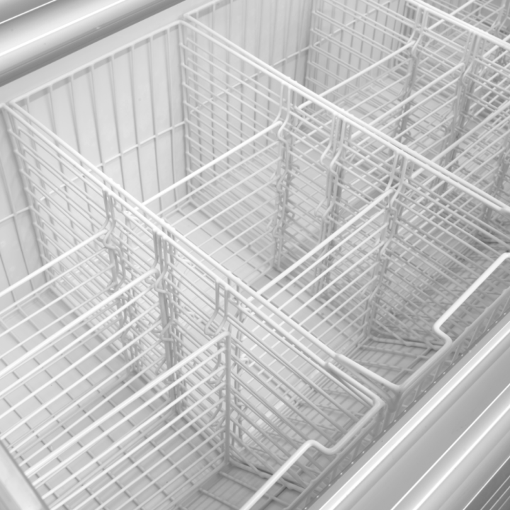 Dwupoziomowa zamrażarka ekspozycyjna TD500