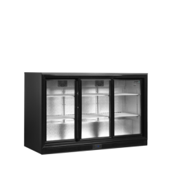 Chłodziarka barowa 300L drzwi suwane DB301S-3