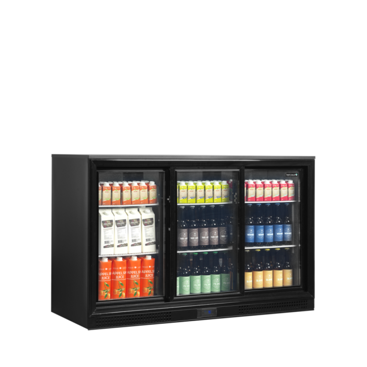 Chłodziarka barowa 300L drzwi suwane DB301S-3