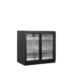 Chłodziarka barowa 190L drzwi suwane BA26S
