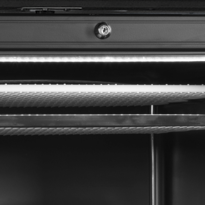 Zamrażarka ekspozycyjna, zawiasy z lewej strony UFSC371G Black L/H