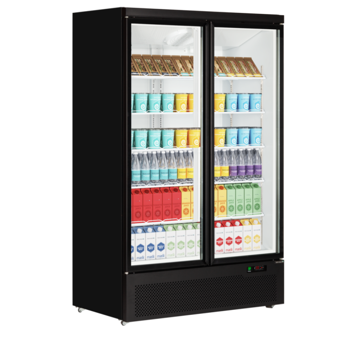 Chłodziarka ekspozycyjna szafa chłodnicza 2-drzwiowa 1081L Atom Maxi C2DB