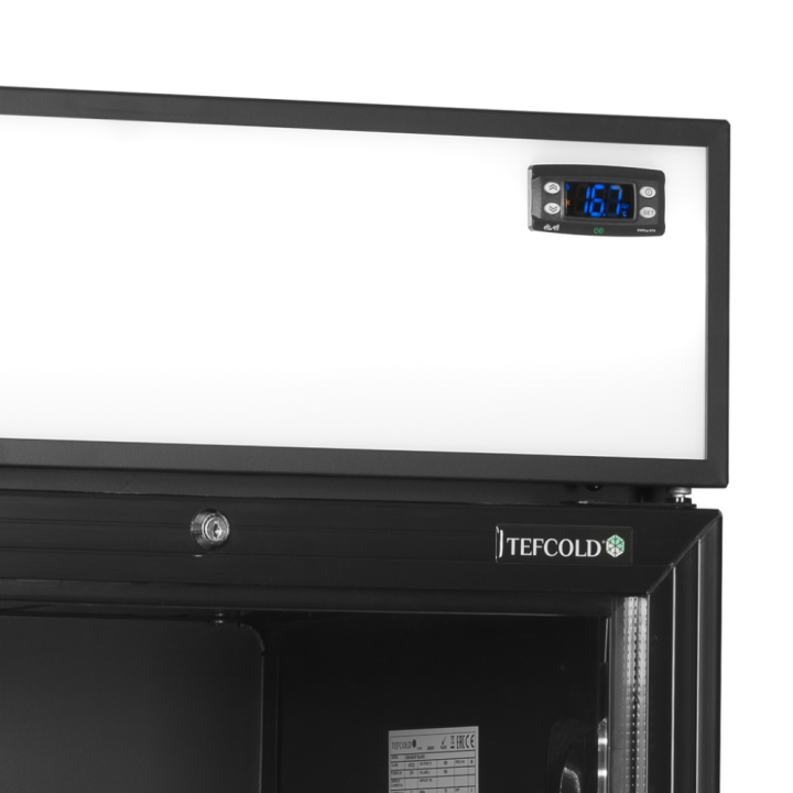 Czarna chłodziarka na butelki 358L CEV435CP BLACK