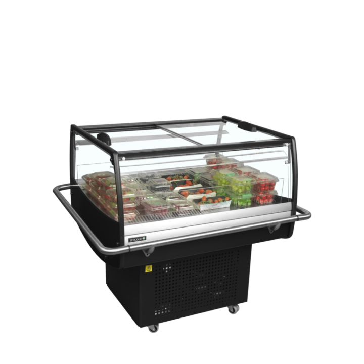 Czarna chłodziarka impulsowa PDC90SL Acrylic Sides 4 Bumpers