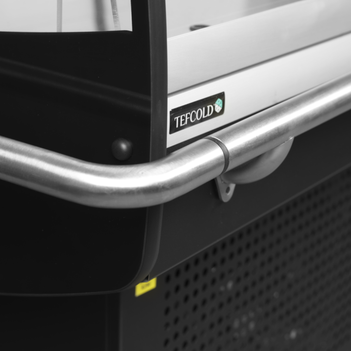 Czarna chłodziarka impulsowa PDC90SL Acrylic Sides 4 Bumpers