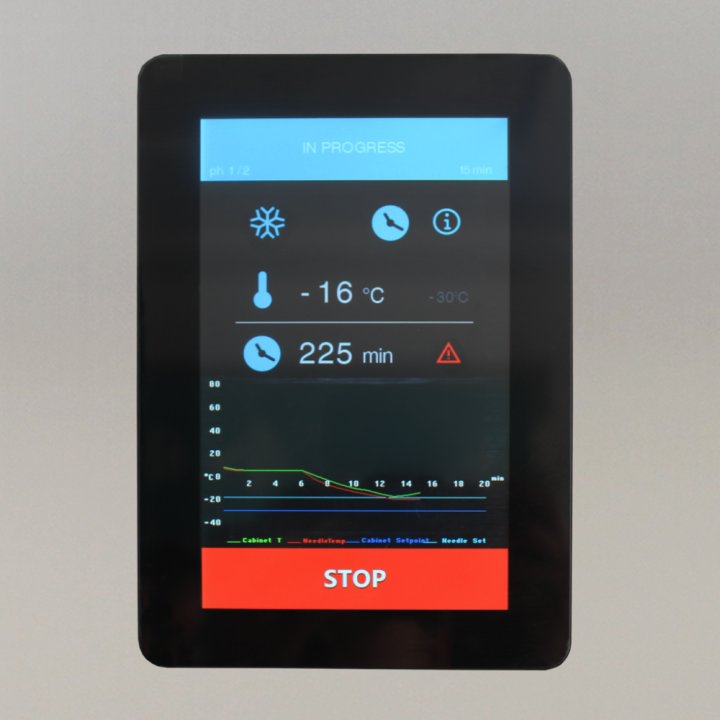 Szokówka chłodziarka/zamrażarka z nawiewem 3*GN1/1 i blachy 600x400 BLCA3X1