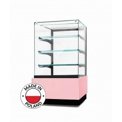 Witryna cukiernicza chłodnicza Dolce Visione Premium 700 | 700x670x1300 mm